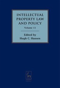 Enlarge image Cover: Intellectual Property Law and Policy: Volume 11 - Hart Publishing