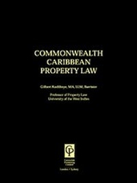Bild: Caribbean Property Law - Routledge Cavendish