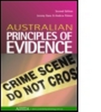 Enlarge image Cover: Australian Principles of Evidence - Routledge Cavendish