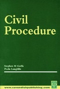 Cover: Civil Procedure - Routledge Cavendish