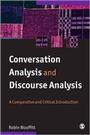 Cover: Conversation Analysis and Discourse Analysis - SAGE Publications Ltd