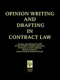 Abbildung von: Opinion Writing In Contract Law - Routledge Cavendish