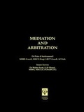 Abbildung von: Mediation & Arbitration for Lawyers - Routledge Cavendish