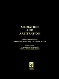 Abbildung von: Mediation & Arbitration for Lawyers - Routledge Cavendish