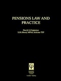 Cover: Pensions Law & Practice - Routledge Cavendish