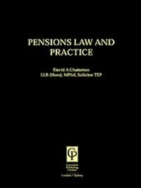 Abbildung von: Pensions Law & Practice - Routledge Cavendish