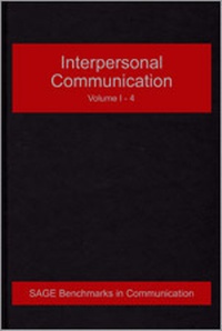 Enlarge image Cover: Interpersonal Communication - SAGE Publications Ltd