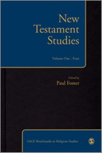 Enlarge image Cover: New Testament Studies - SAGE Publications Ltd