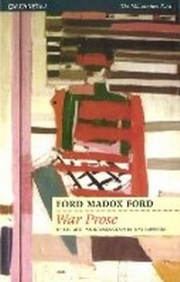 Enlarge image Cover: War Prose - Carcanet Press Ltd