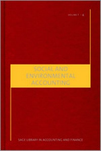 Enlarge image Cover: Social and Environmental Accounting - SAGE Publications Ltd