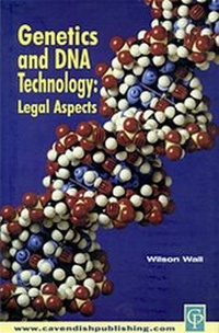 Abbildung von: Genetics & DNA Technology: Legal Aspects - Routledge Cavendish