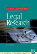 Cover: Legal Research - Birkbeck Law Press