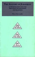 Cover: The Anatomy of Judgement - Free Association Books
