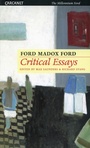 Cover: Critical Essays - Carcanet Press Ltd