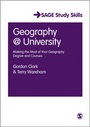 Cover: Geography at University - SAGE Publications Ltd