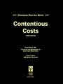 Cover: Practice Notes on Contentious Costs - Birkbeck Law Press