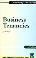 Cover: Practice Notes on Business Tenancies - Routledge Cavendish