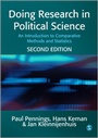 Cover: Doing Research in Political Science - SAGE Publications Ltd