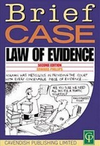 Enlarge image Cover: Briefcase on Evidence - Routledge Cavendish