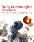 Cover: Doing Criminological Research - SAGE Publications Ltd