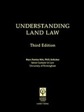 Bild: Understanding Land Law 3/e - Routledge Cavendish