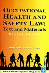 Abbildung von: Occupational Health & Safety Law Cases & Materials 2/e - Routledge Cavendish