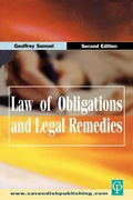 Bild: Law of Obligations & Legal Remedies - Routledge Cavendish