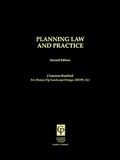 Bild: Planning Law & Practice - Birkbeck Law Press