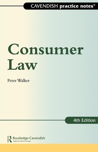 Abbildung von: Practice Notes on Consumer Law - Routledge Cavendish