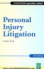 Cover: Practice Notes on Personal Injury - Birkbeck Law Press