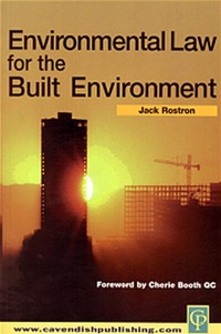 Bild: Environmental Law for The Built Environment - Routledge Cavendish