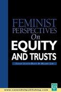 Cover: Feminist Perspectives on Equity and Trusts - Routledge Cavendish