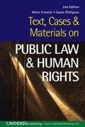 Cover: Text, Cases and Materials on Public Law and Human Rights - Routledge Cavendish