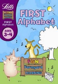 Enlarge image Cover: Pre-school Fun Farmyard Learning - First Alphabet (3-4) - Letts Educational