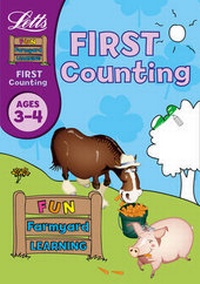 Enlarge image Cover: Pre-school Fun Farmyard Learning - First Counting (3-4) - Letts Educational