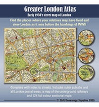 Abbildung von: Greater London Atlas - Early 1930's Street Map of London - S & N Publishing