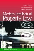 Cover: Modern Intellectual Property Law - Routledge Cavendish