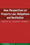 Cover: New Perspectives on Property Law - Routledge Cavendish