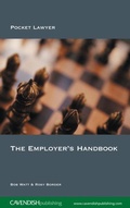 Cover: The Employer's Handbook - Routledge Cavendish