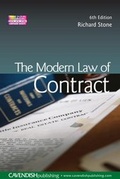 Bild: The Modern Law of Contract - Routledge Cavendish