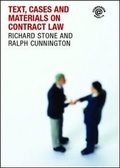 Bild: Text, Cases & Materials on Contract Law - Routledge Cavendish