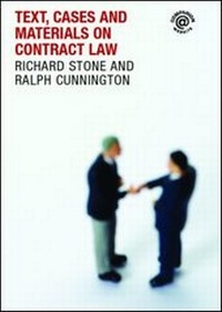 Abbildung von: Text, Cases & Materials on Contract Law - Routledge Cavendish