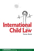Cover: International Child Law - Routledge Cavendish