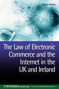 Cover: The Law of Electronic Commerce and the Internet in the UK and Ireland - Routledge Cavendish