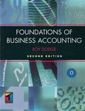 Cover: Foundations of Business Accounting - Cengage Learning EMEA
