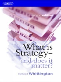 Enlarge image Cover: What Is Strategy and Does It Matter? - Cengage Learning EMEA