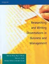 Enlarge image Cover: Researching and Writing Dissertations in Business and Management - Cengage Learning EMEA