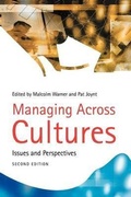 Cover: Managing Across Cultures : Issues and Perspectives - Thomson Learning