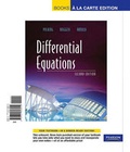 Cover: Differential Equations, Books a la Carte Edition - Pearson