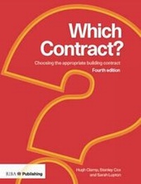 Abbildung von: Which Contract? - RIBA Enterprises